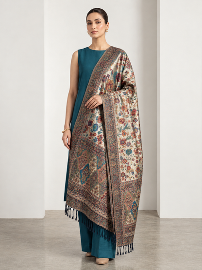 The Shahmina Medallion Wrap
