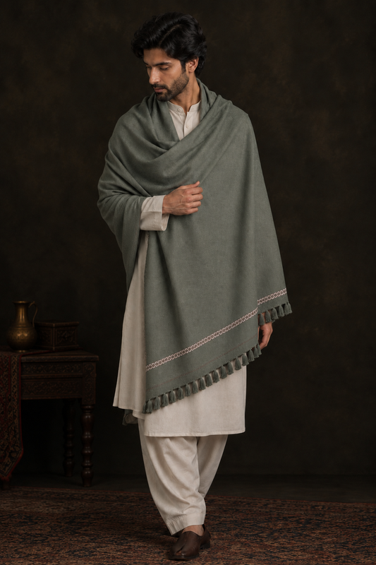 Grey Shawl