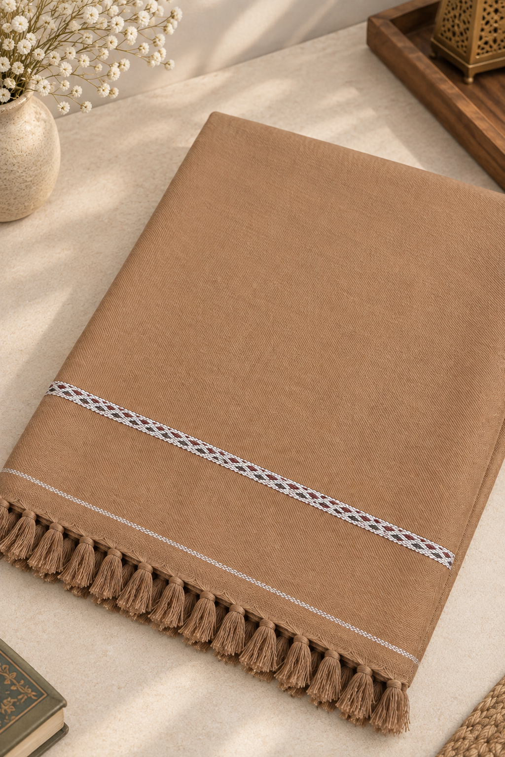 Brown shawl