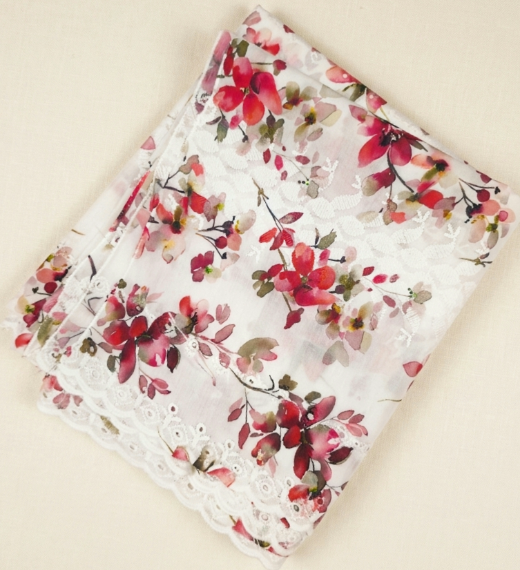 Floral Chicken-Kari Shawl
