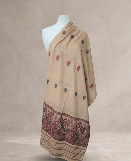 Lawn Jacquard Shawl